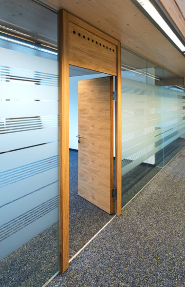 Glass wall partitions photo